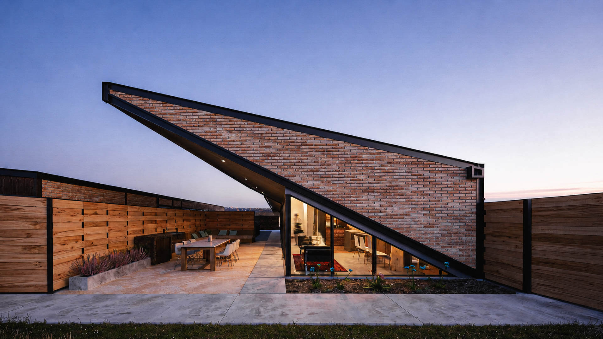 Vivienda saludable contemporánea