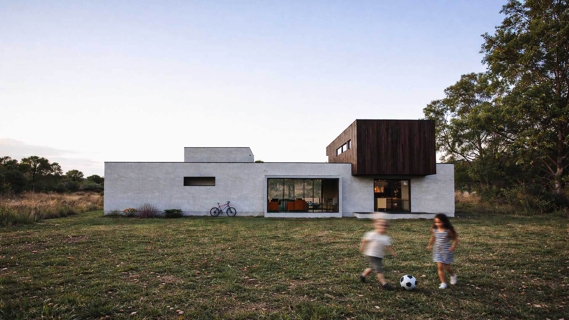 Casa moderna saludable
