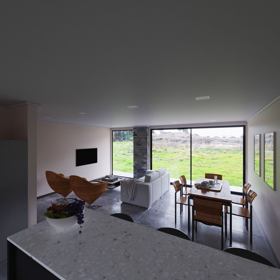 La Casa de Bernardita — living comedor