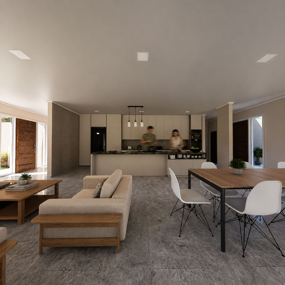 La Casa de Fernanda — living comedor