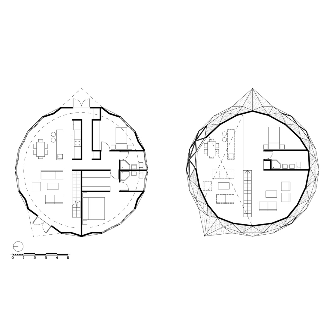 Un Domo para Luz — Planta