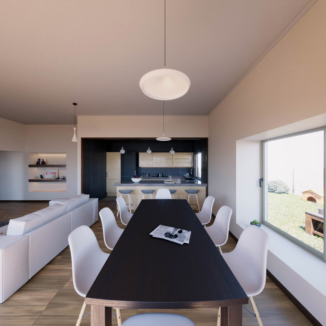 La Casa de Evelyn — Comedor