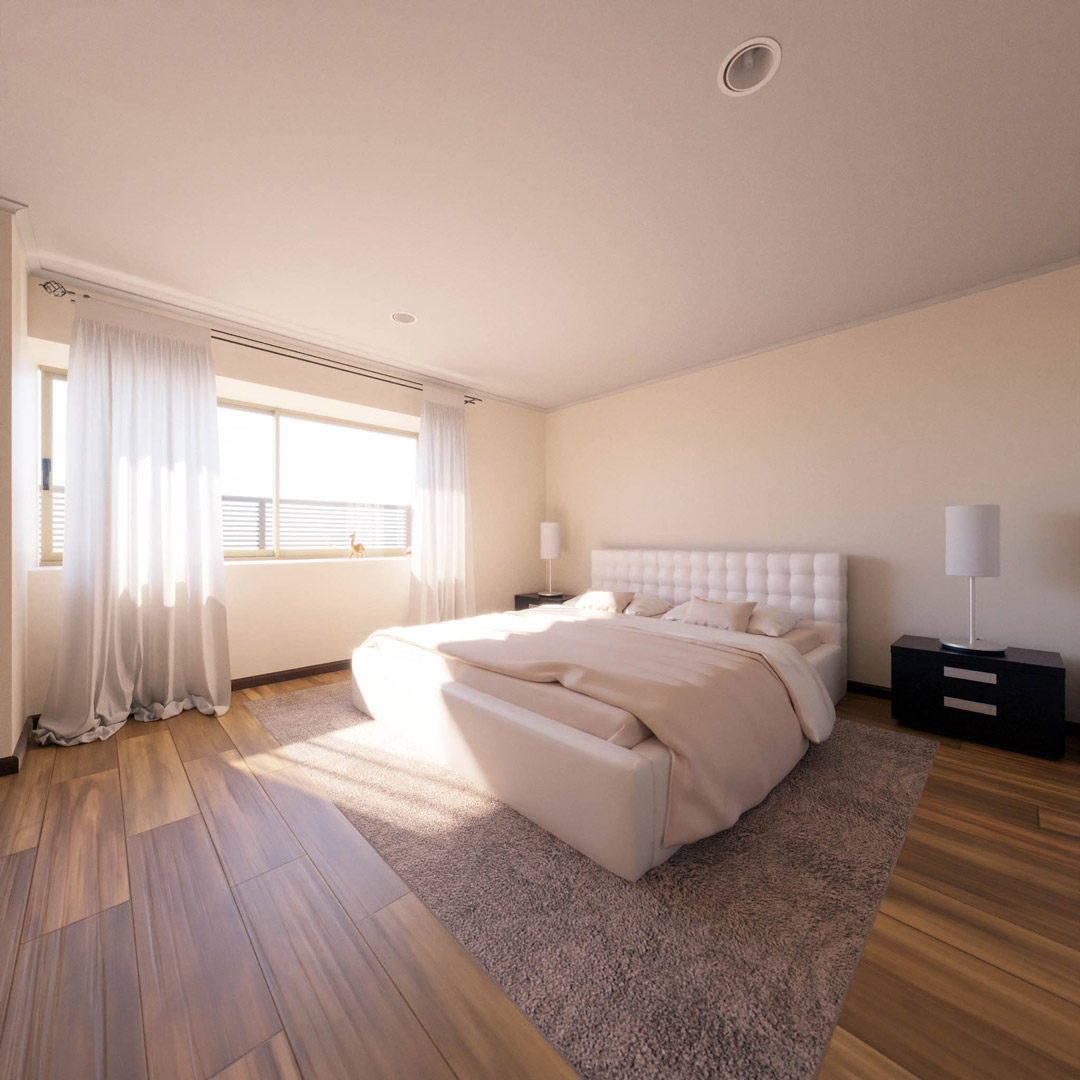 La Casa de Evelyn — dormitorio