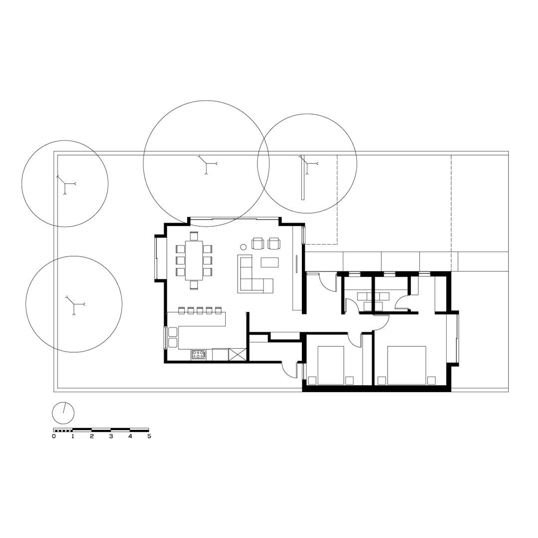 La Casa de Evelyn — planta
