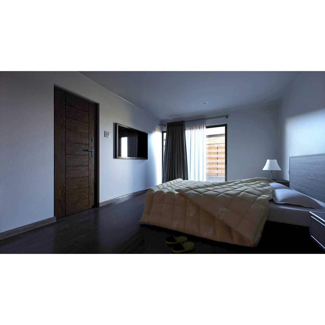 El Condominio de Juan Pablo — dormitorio casa