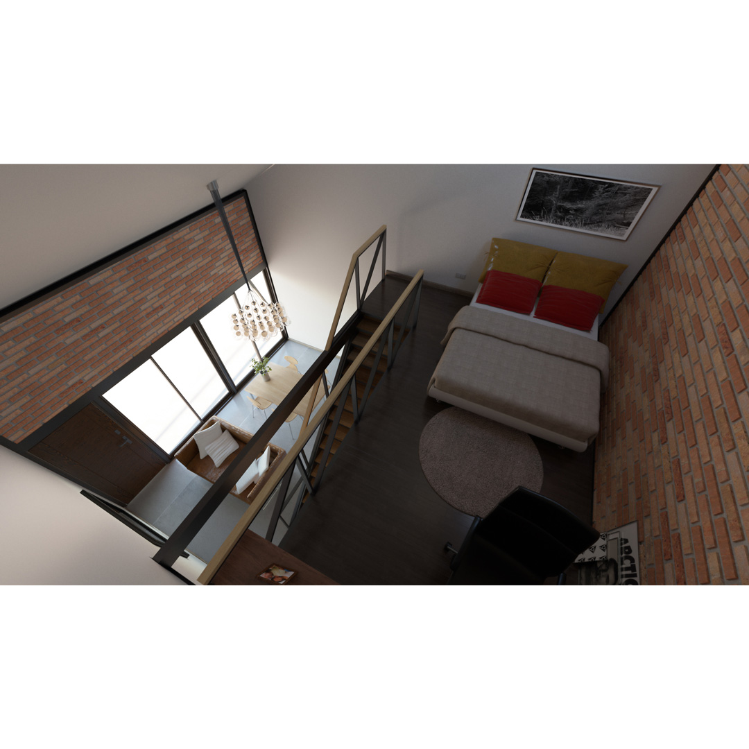 El Condominio de Juan Pablo — dormitorio lofts