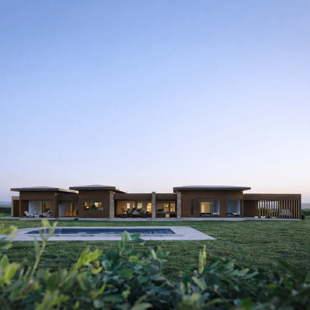 La Casa de Luis y Karina — fachada habitaciones