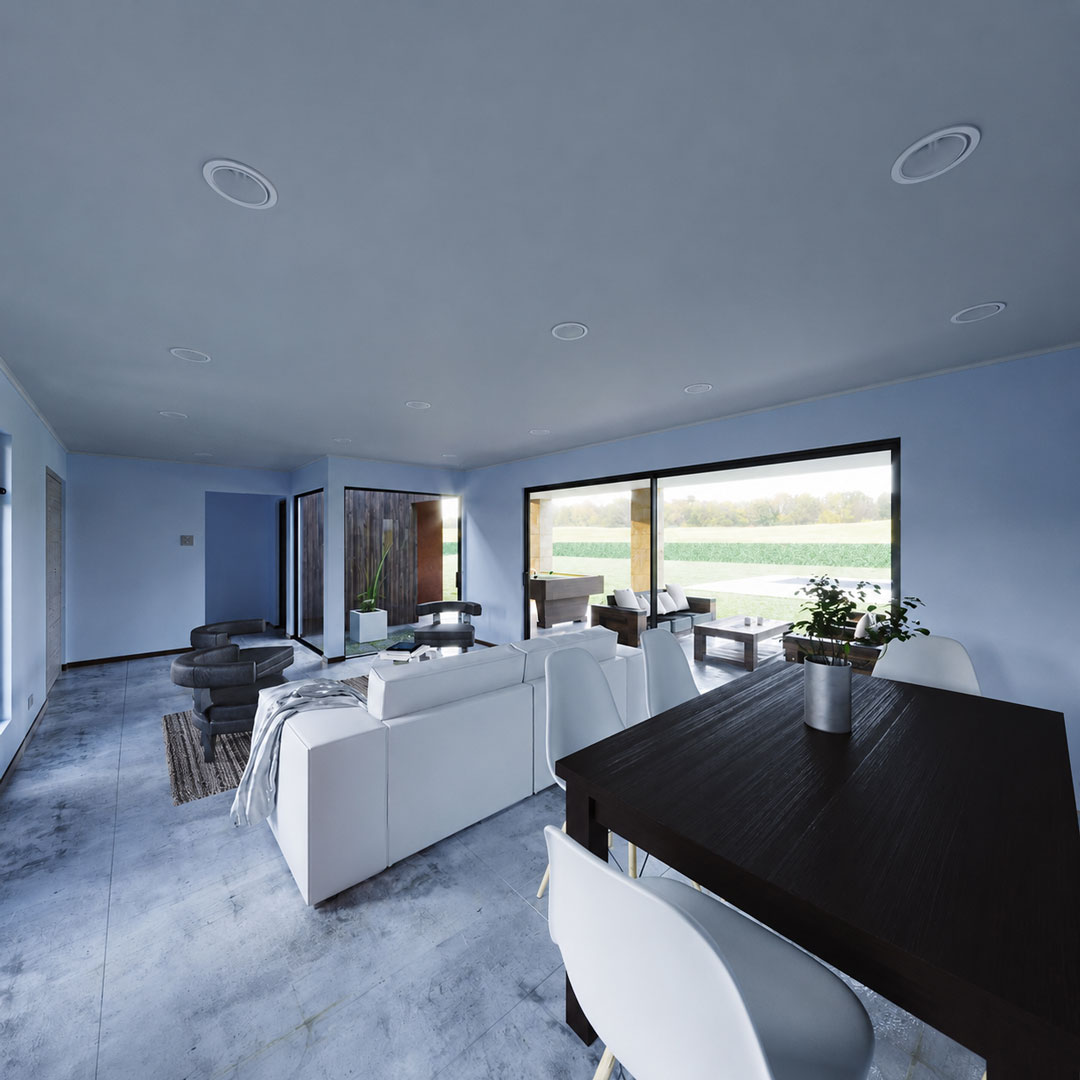 La Casa de Luis y Karina — comedor living