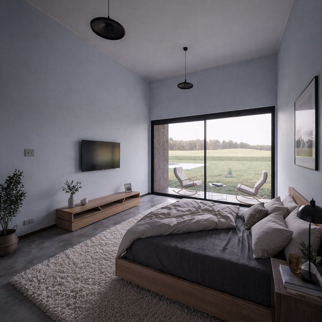 La Casa de Luis y Karina — dormitorio