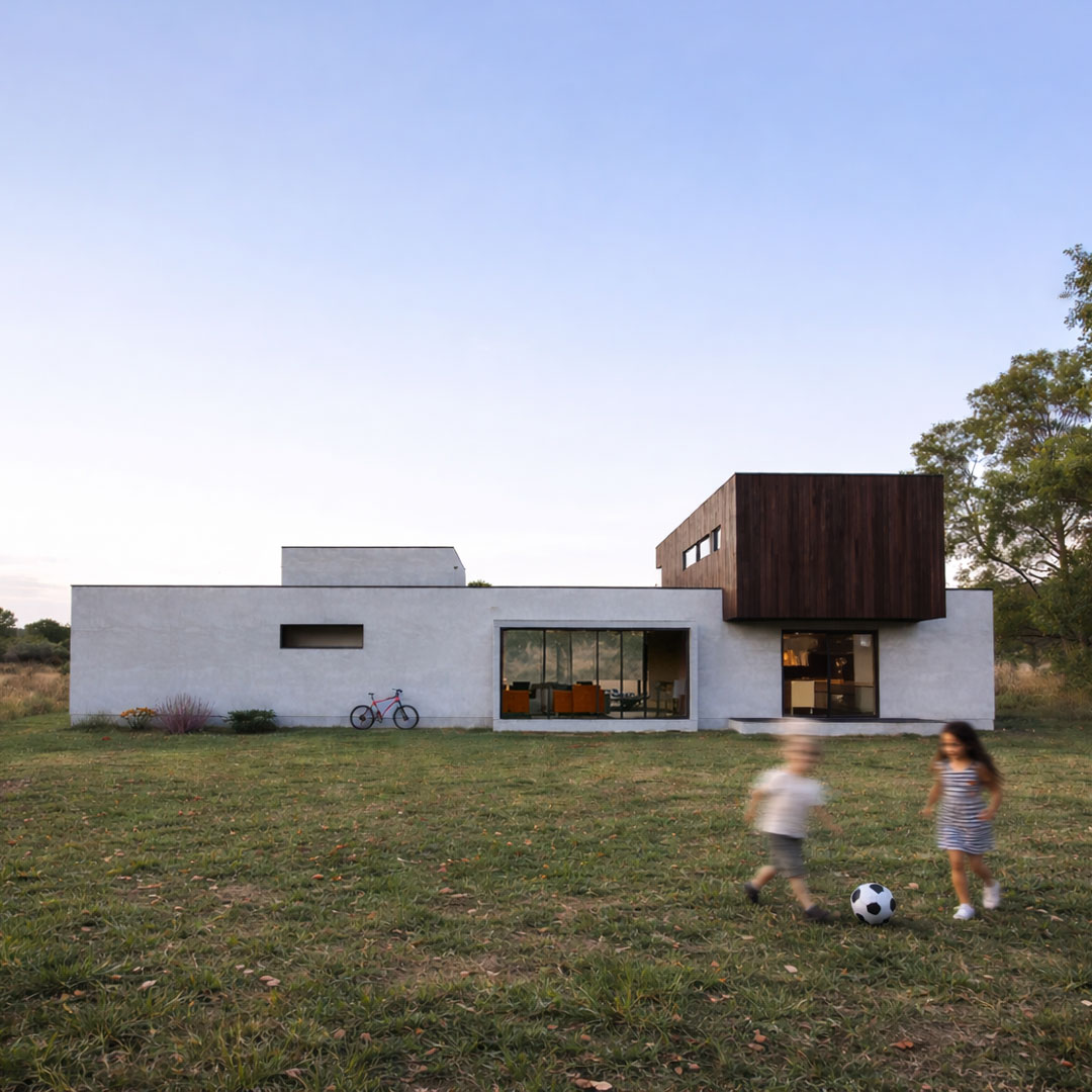 La Casa de Nicolás — fachada trasera