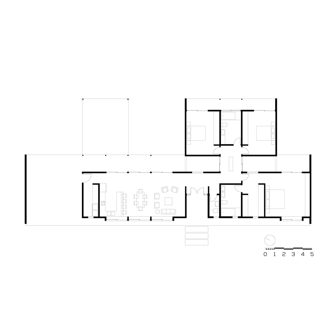 La Casa de Natalia y Patricio — planta