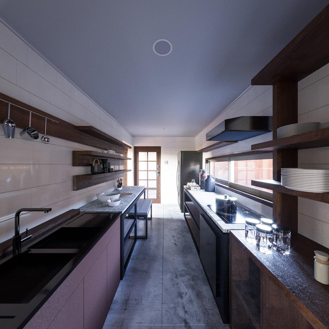La Casa de Pame — cocina