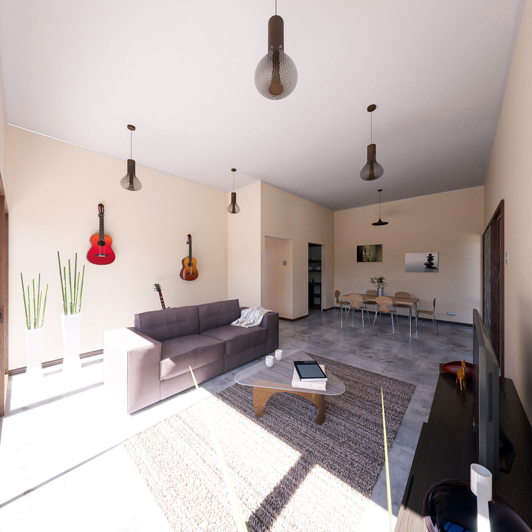 La Casa de Pame — living