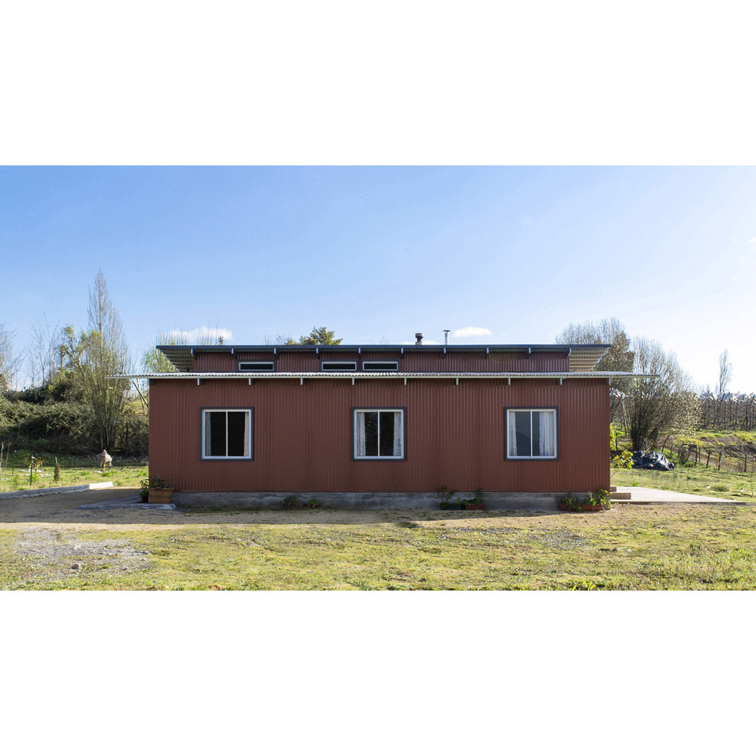 Casa Paz — fachada dormitorios