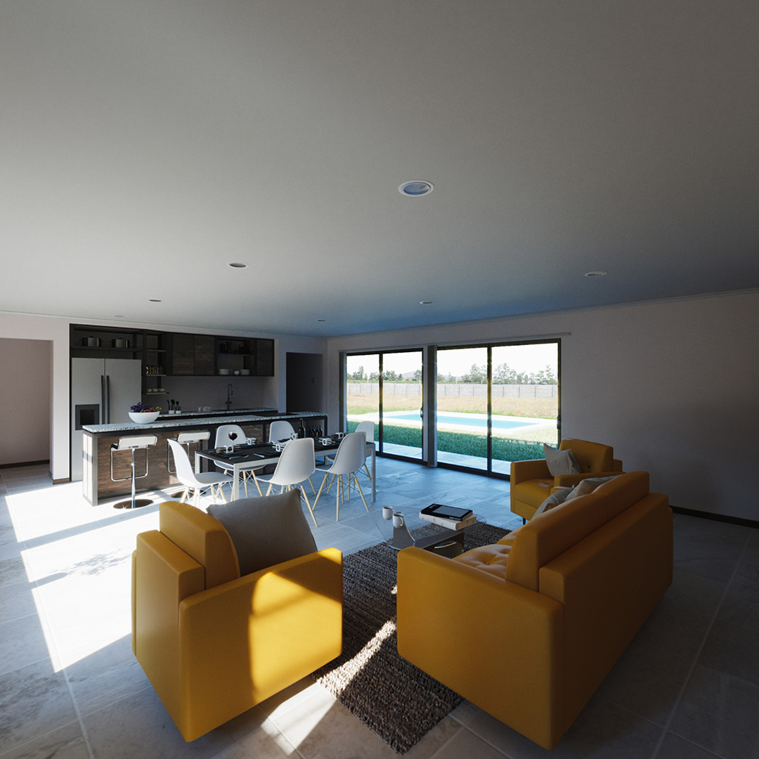 La Casa de Pedro — interior comun