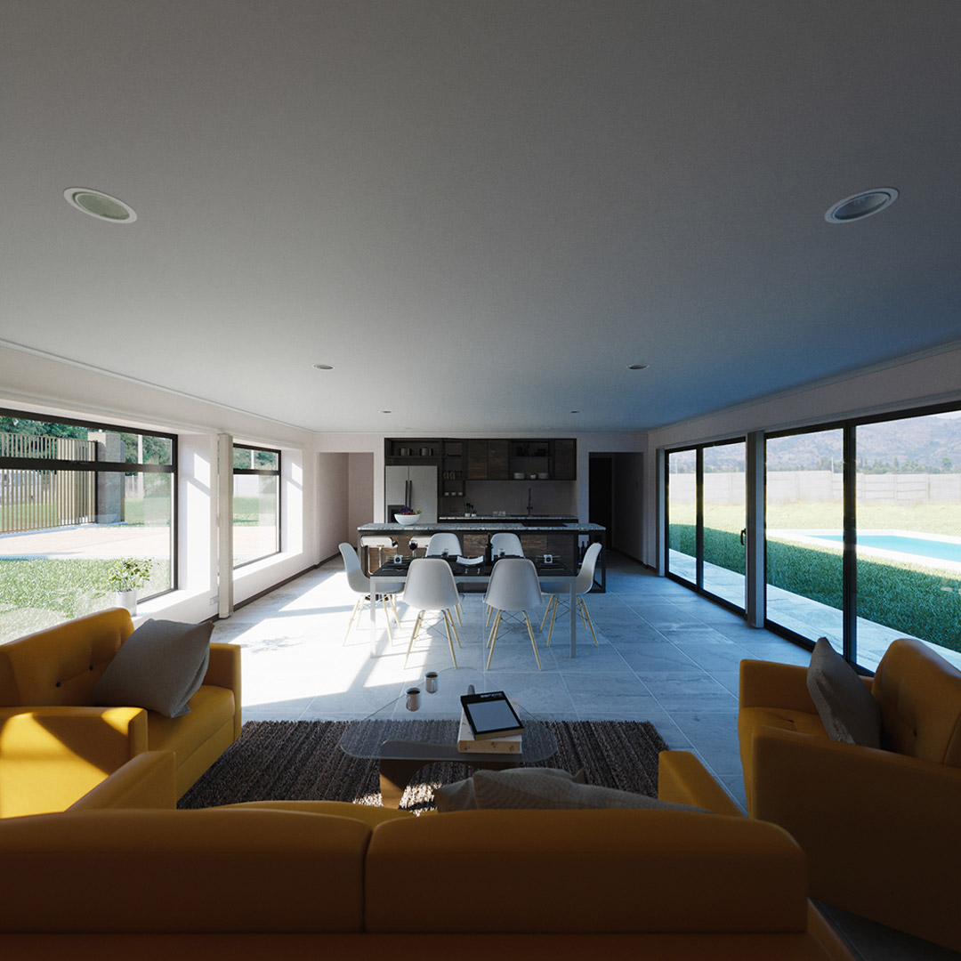La Casa de Pedro — living comedor