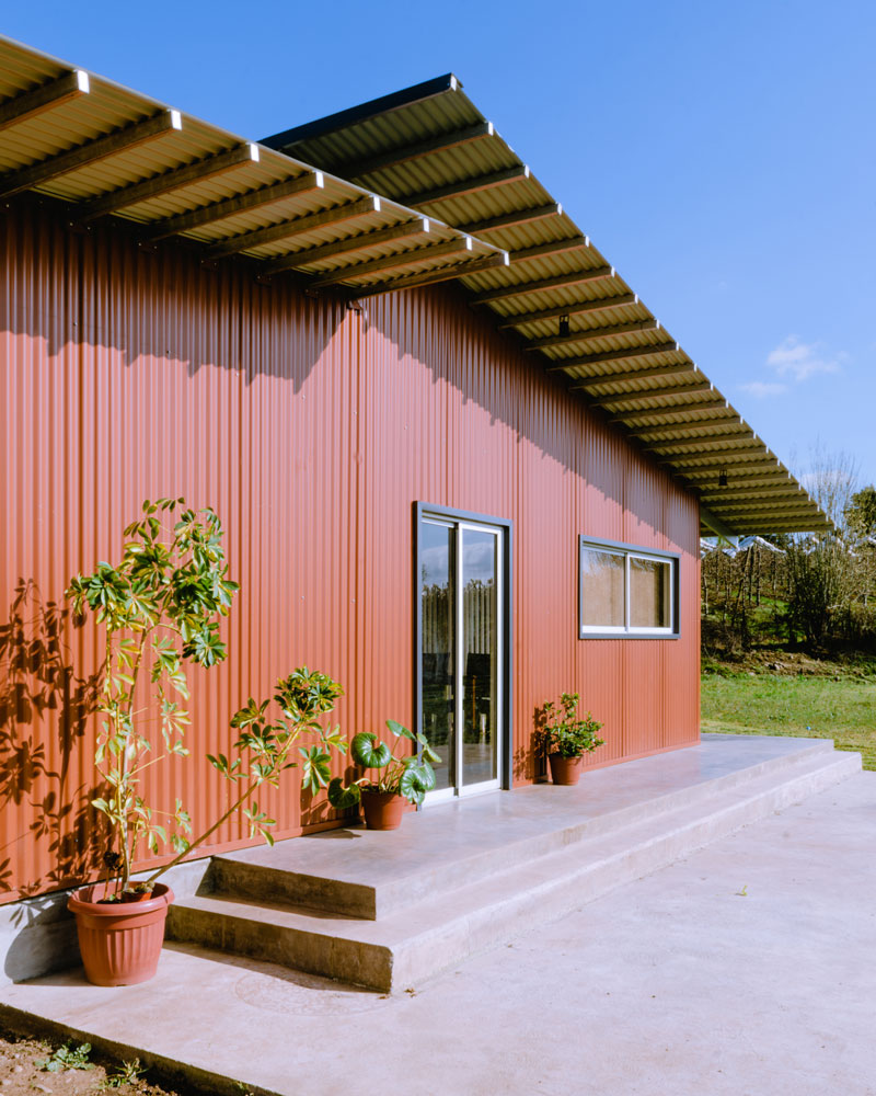 Casa Paz — vivienda saludable y ecoeficiente por Tres9, Teno