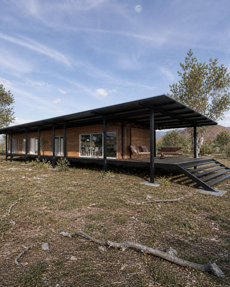 El Refugio de Hugo — vivienda de descanso por Tres9, Curicó