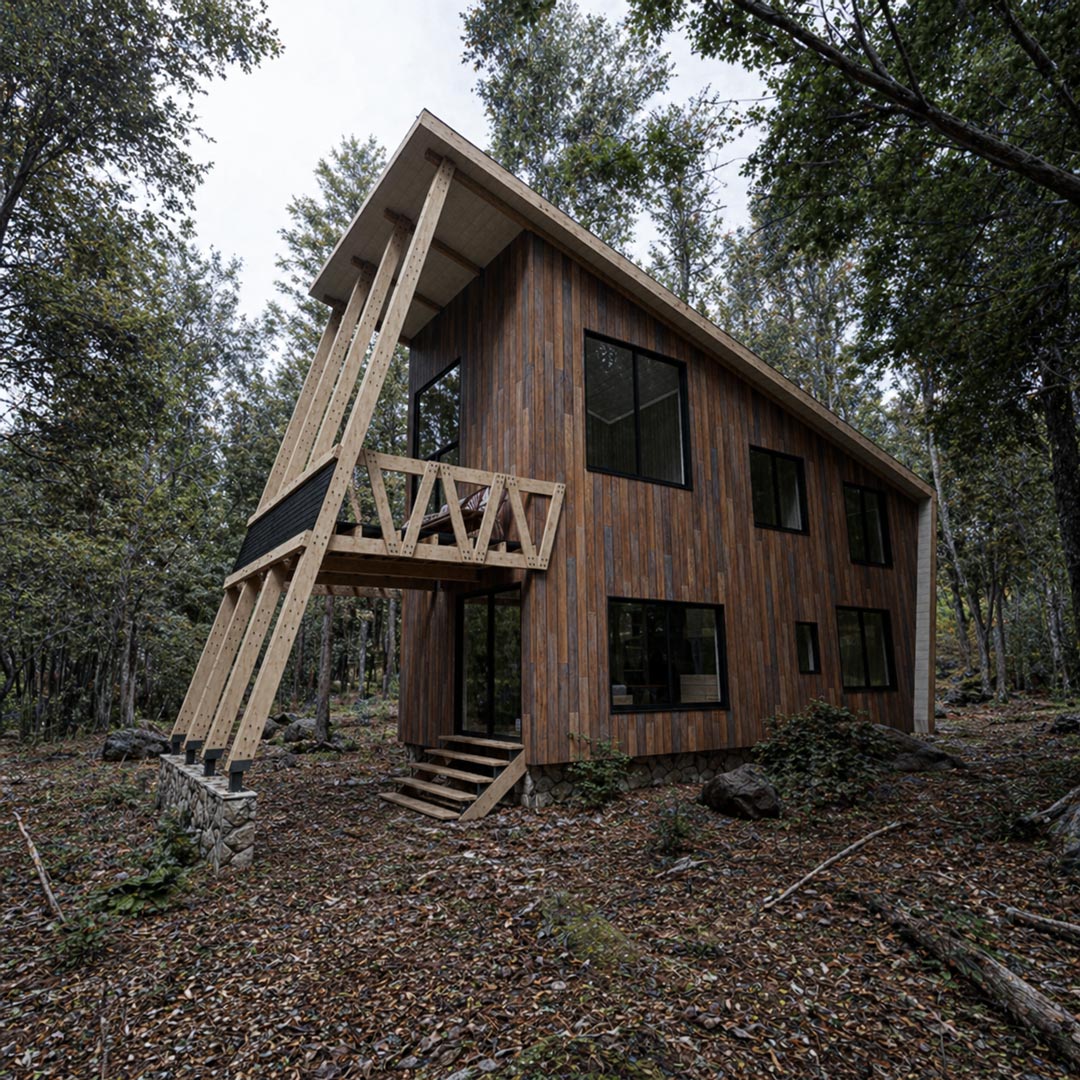 El Refugio de Fernando y Vale — Fachada Principal