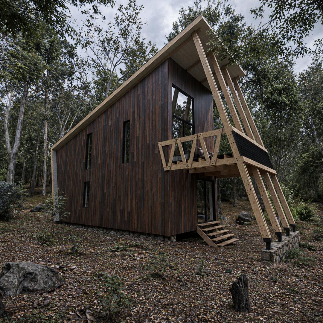 El Refugio de Fernando y Vale — exterior