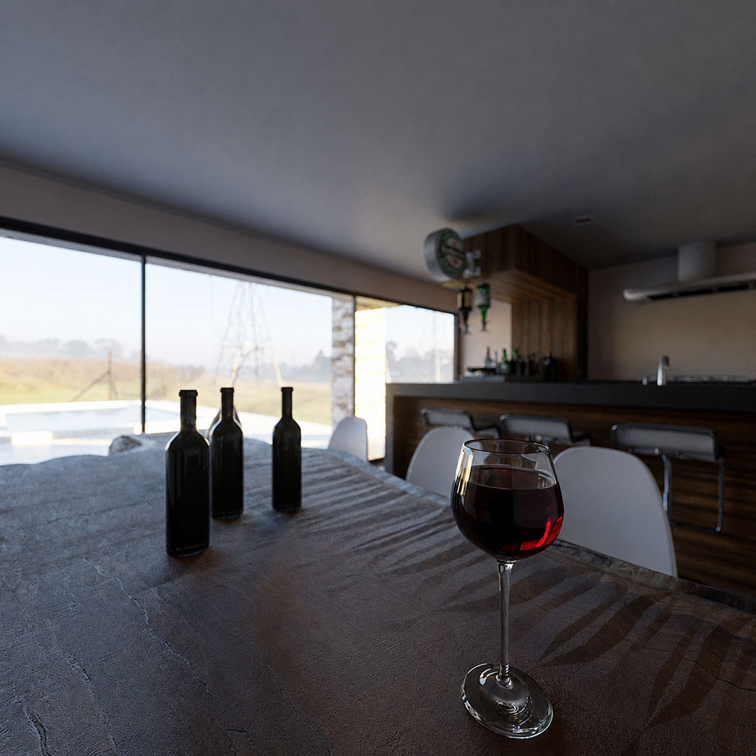 La Casa de Rodrigo — Detalle Quincho