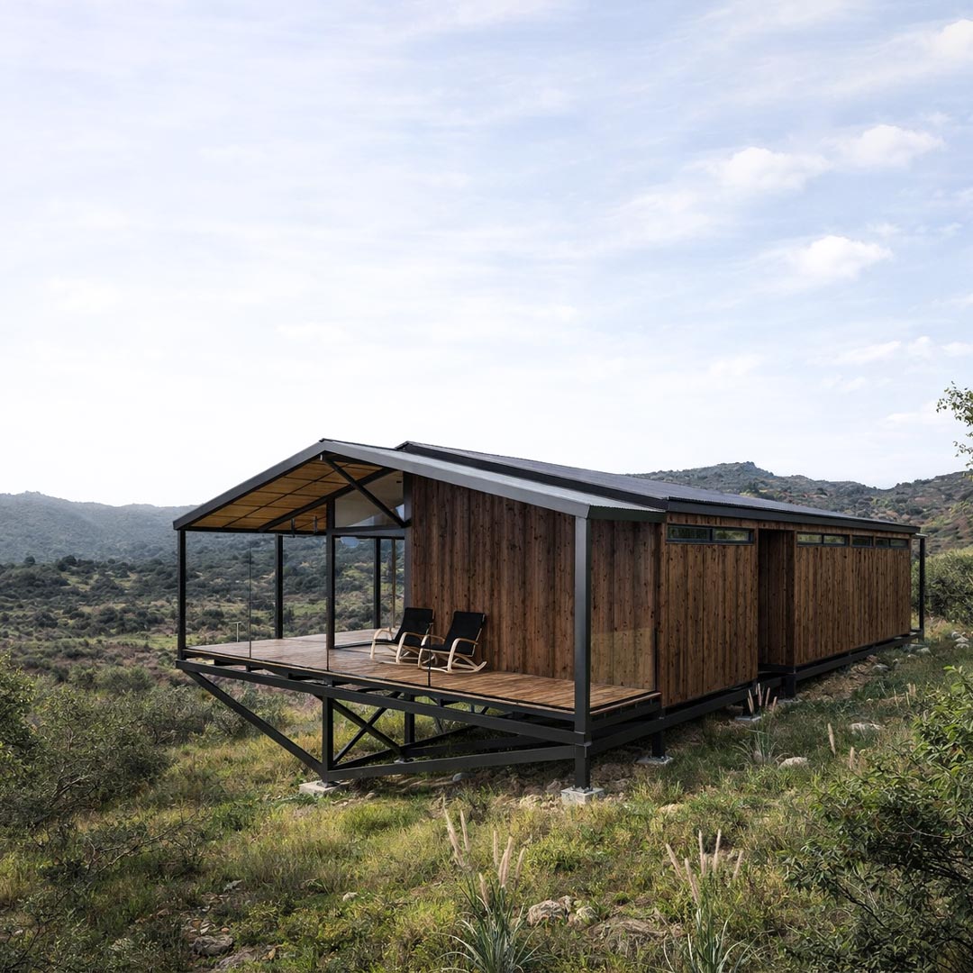 La Casa de Víctor — fachada acceso