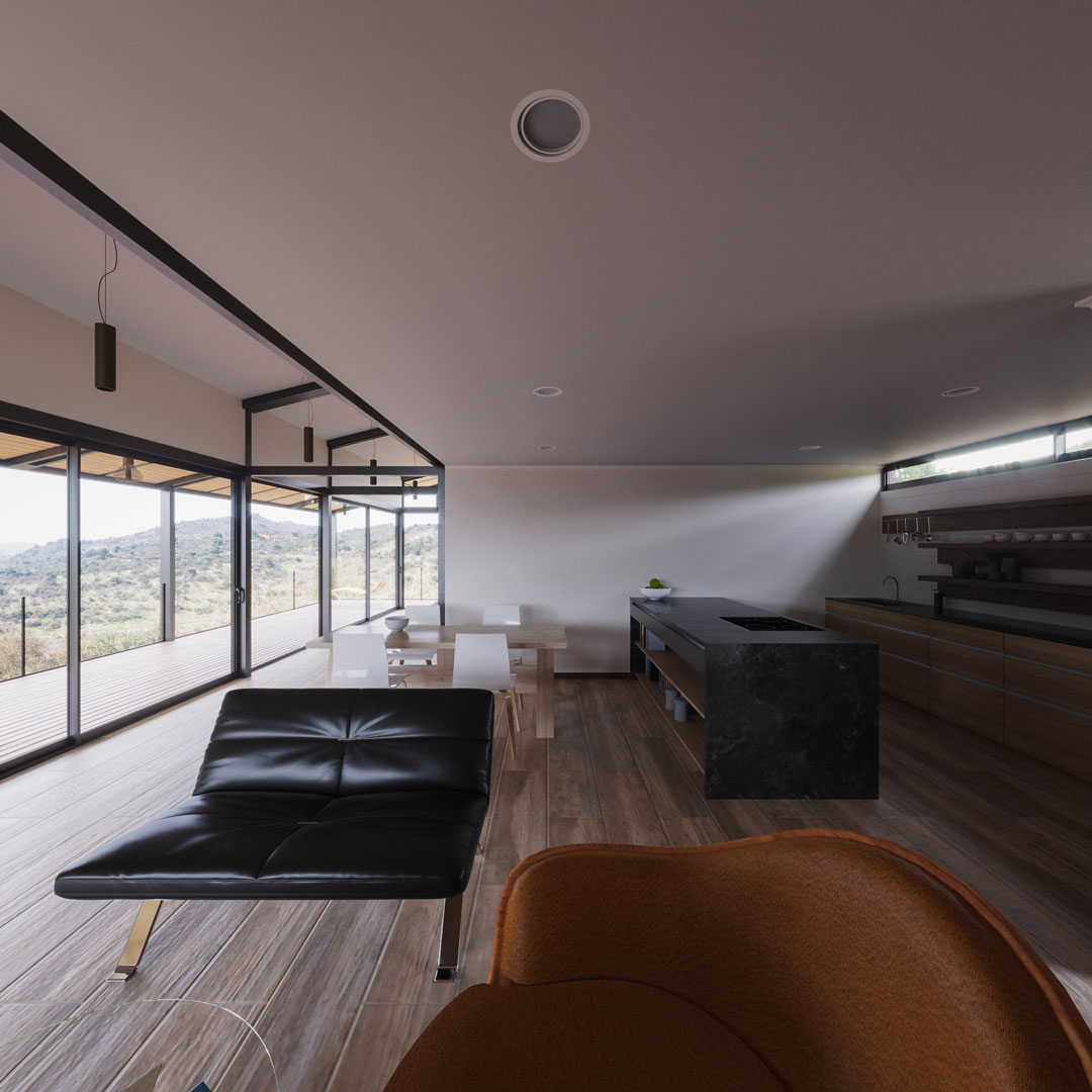 La Casa de Víctor — comedor ventana