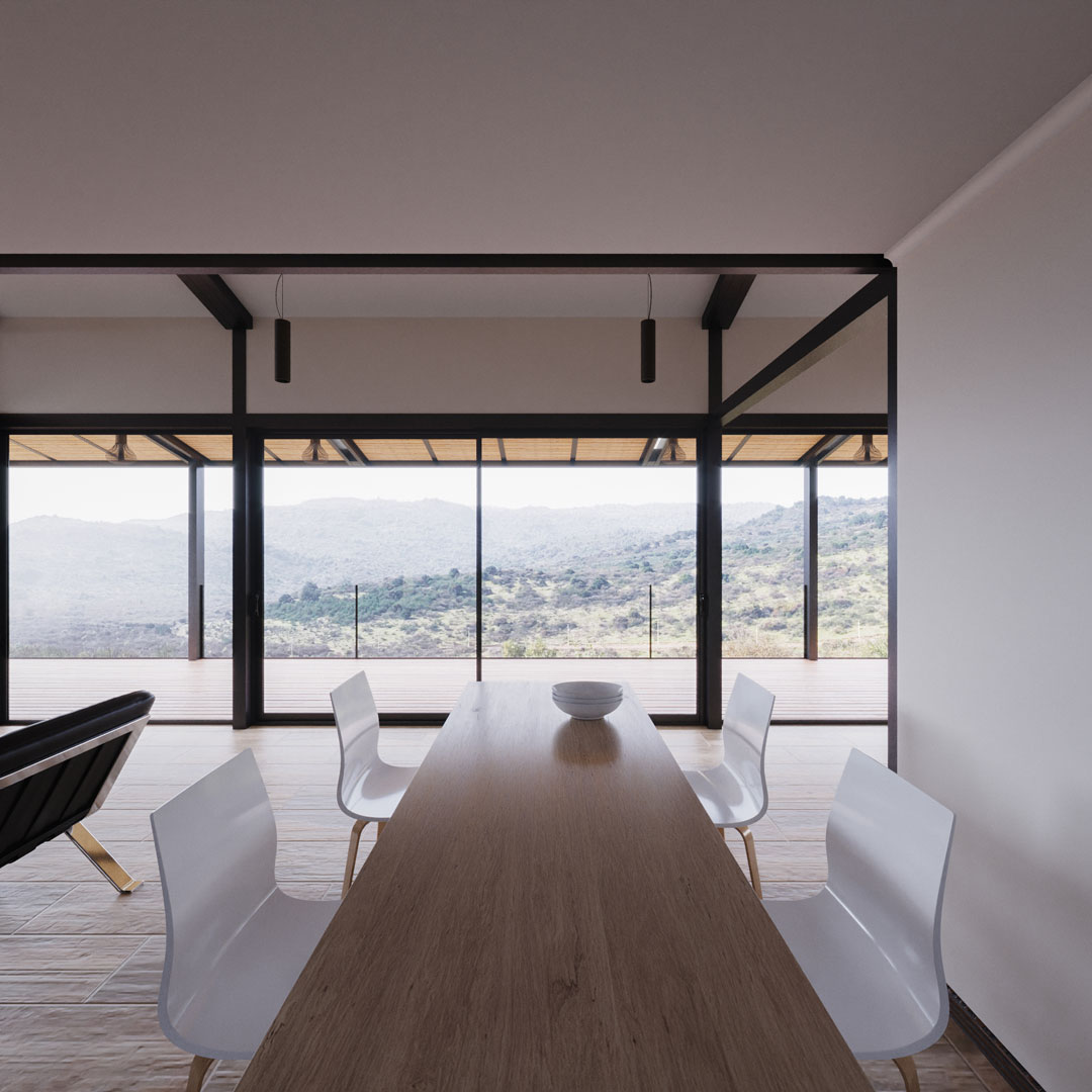La Casa de Víctor — living acceso