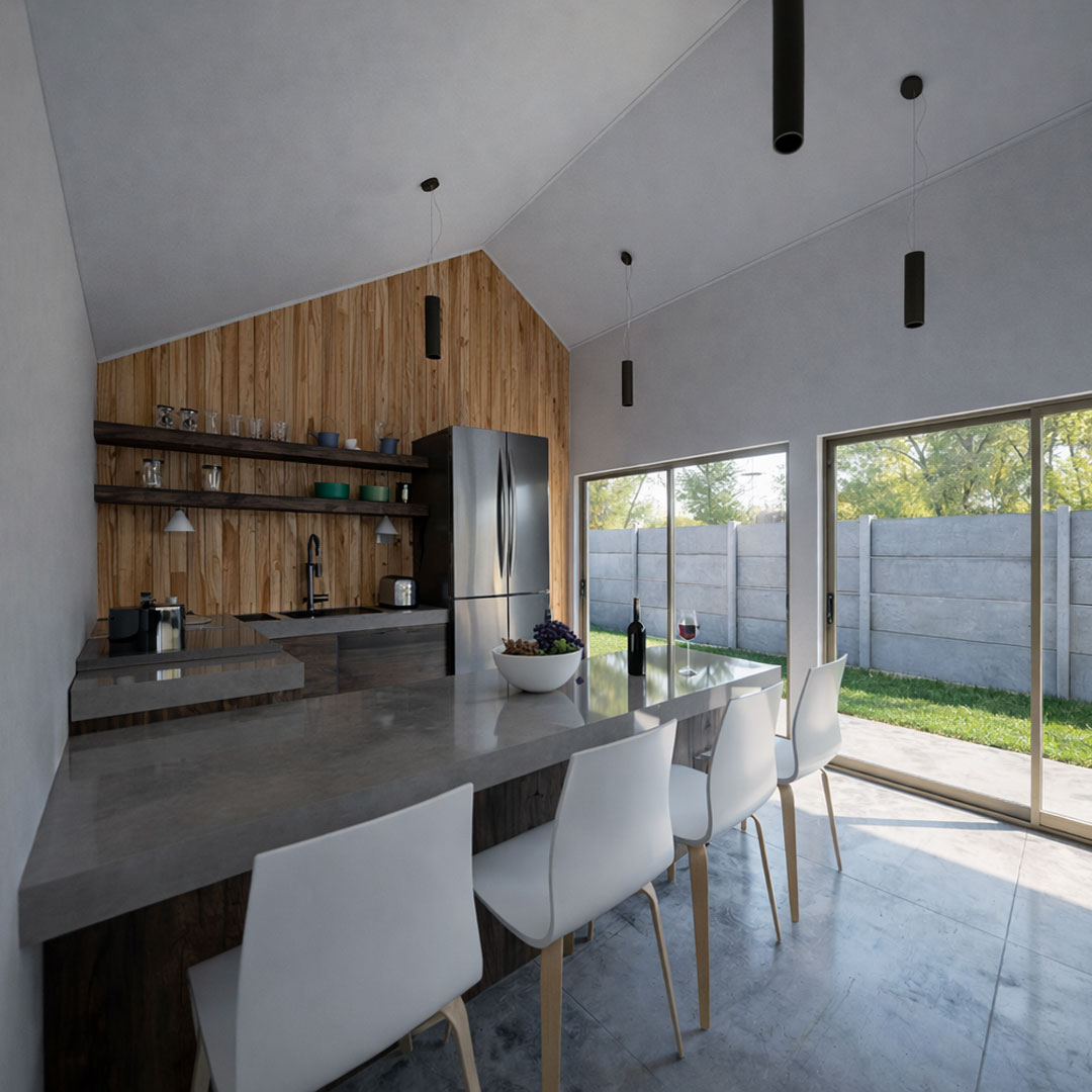 El Refugio de Viviana — cocina
