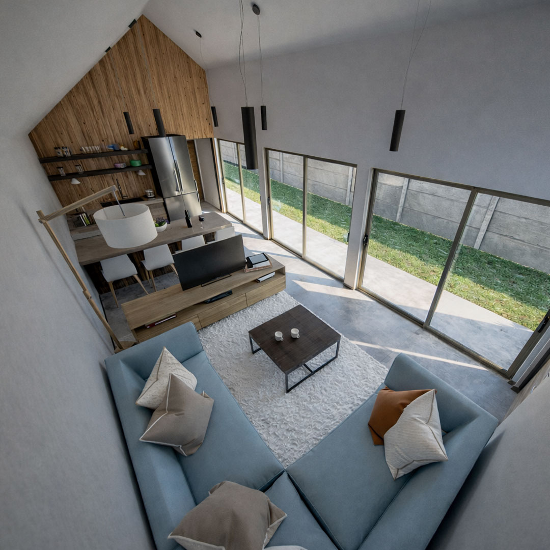 El Refugio de Viviana — sala de estar