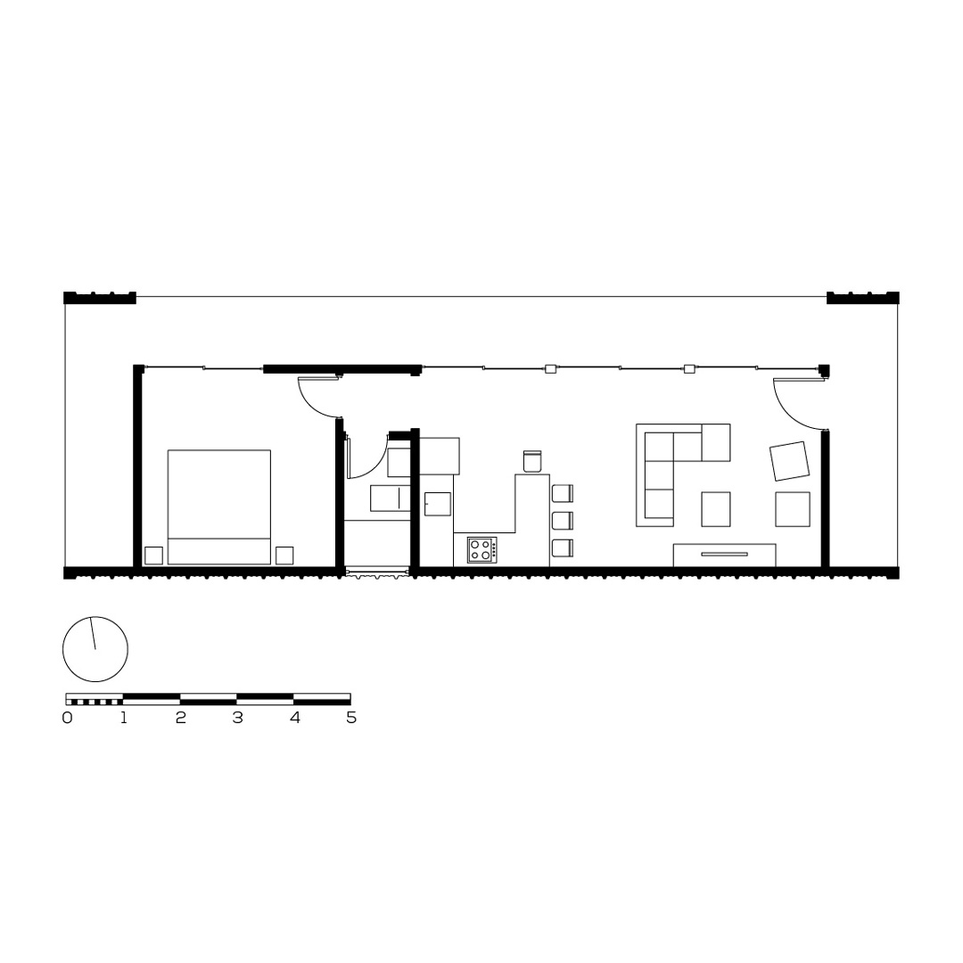 El Refugio de Viviana — planta