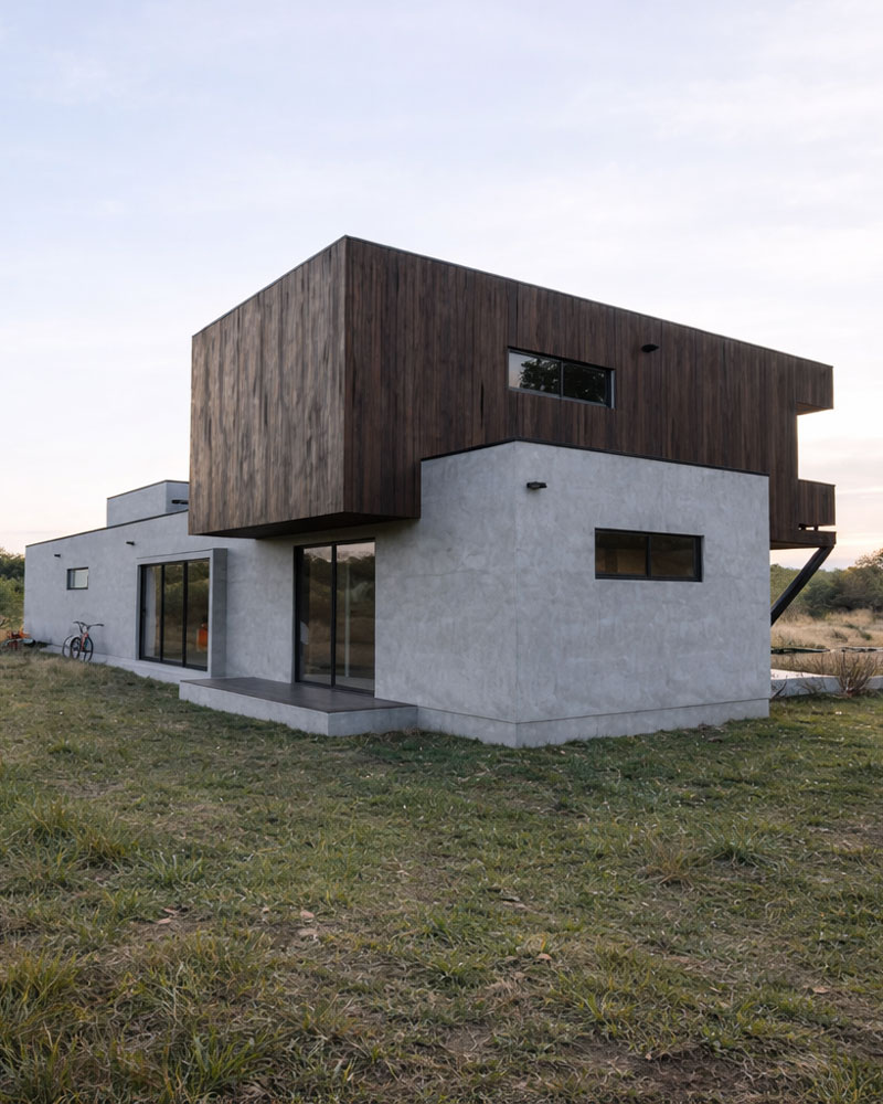 La Casa de Nicolás — vivienda sustentable ecoeficiente por Tres9